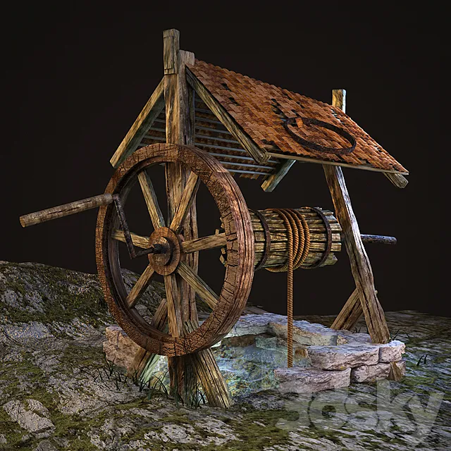 Old well 3DModel