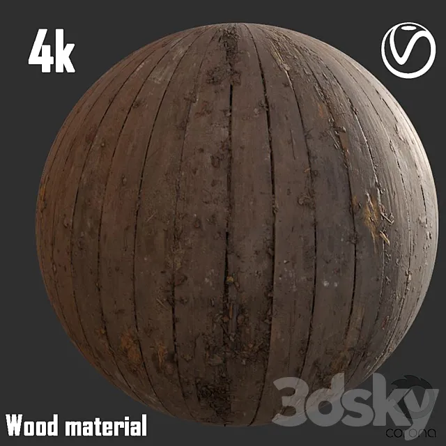 Old wood 3DModel