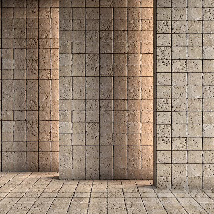 Old_tile 3D Model Free Download
