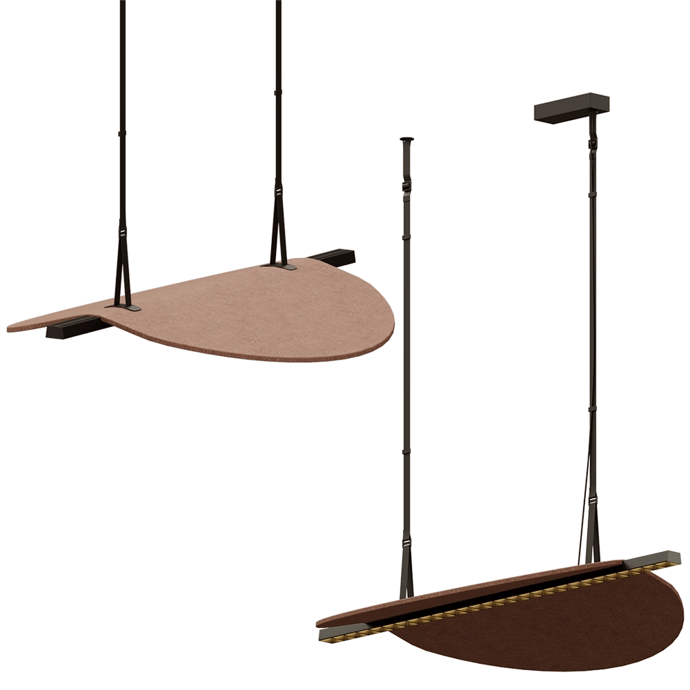 Ole lighting – Pendant lamp  PAMPA 3D Model