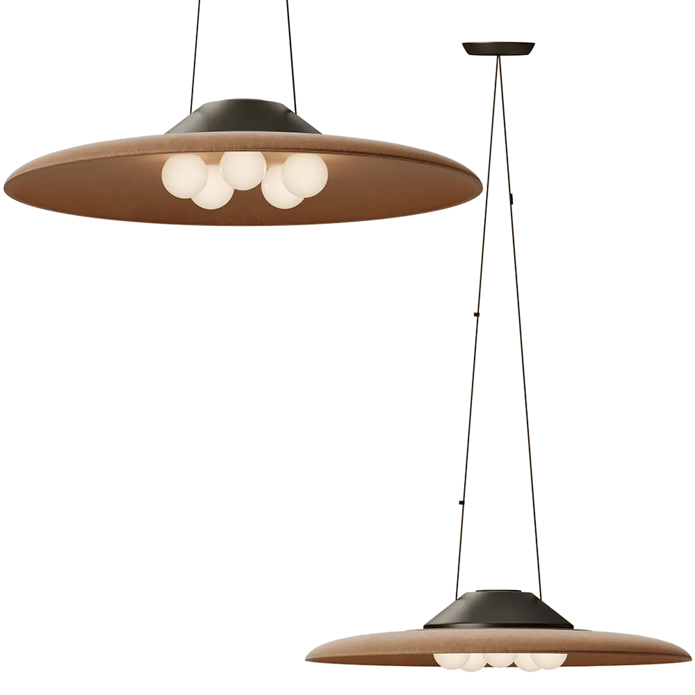 Ole lighting – Pendant lamp with SONORA with spheres 3D Model
