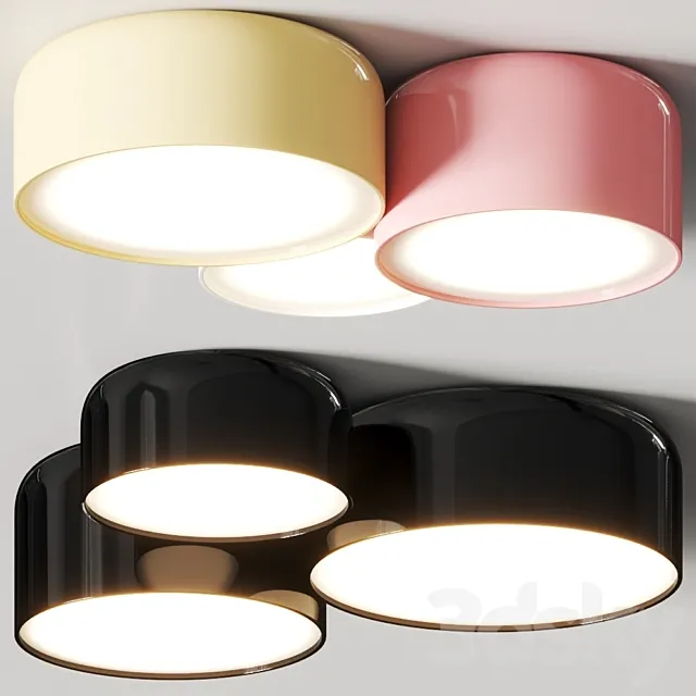 Ole Lighting Pot Ceiling Lamps 3D Model