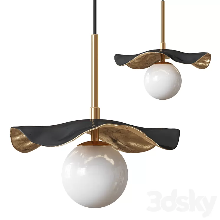 OLEA ceiling lamp 3D Model Free Download