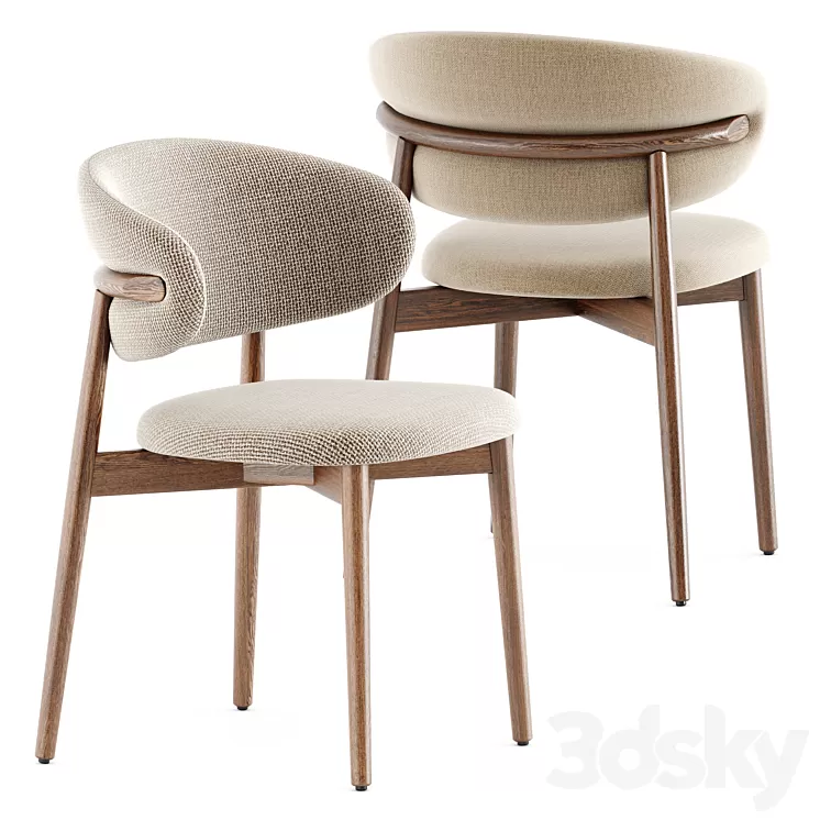 Oleandro chair by Calligaris 3D Model Free Download