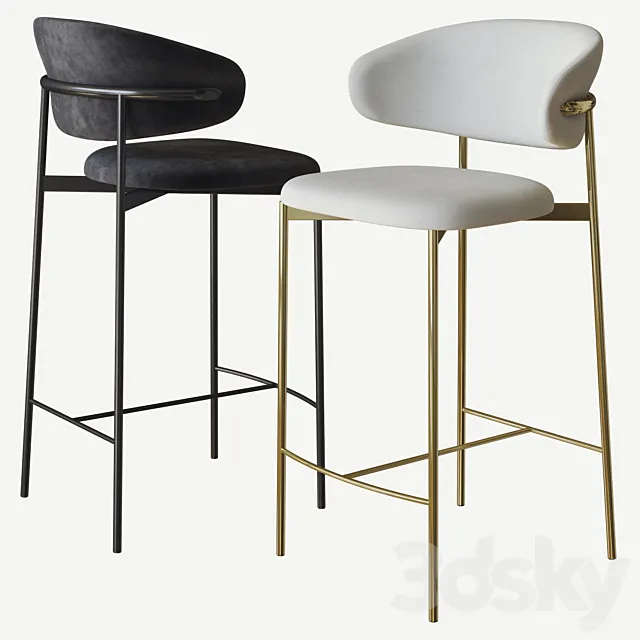 oleandro stool calligaris 3D Model