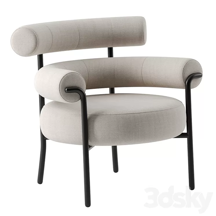 Olio armchair by Design By Them 3D Model Free Download