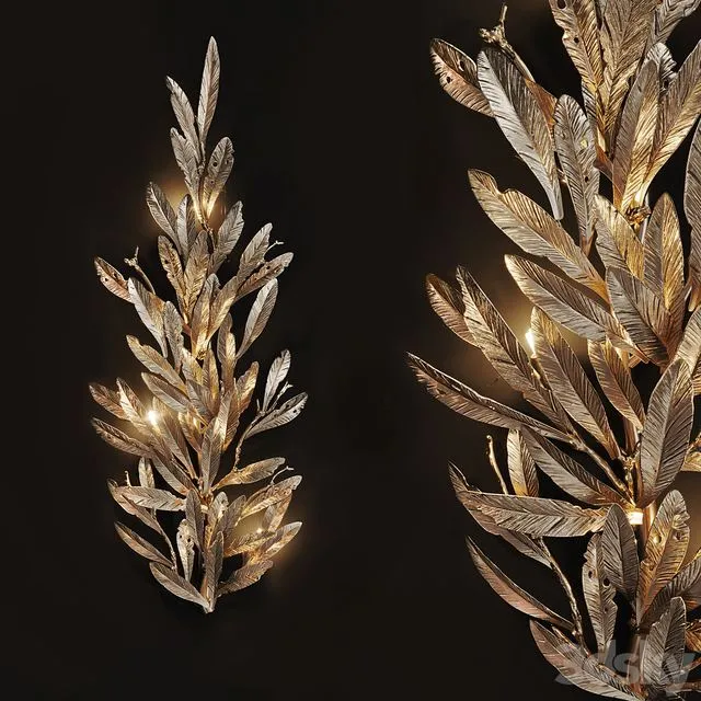 OLIVIA Sconce by Vetvi Store 3D Model OLIVIA Sconce by Vetvi Store 3D Model