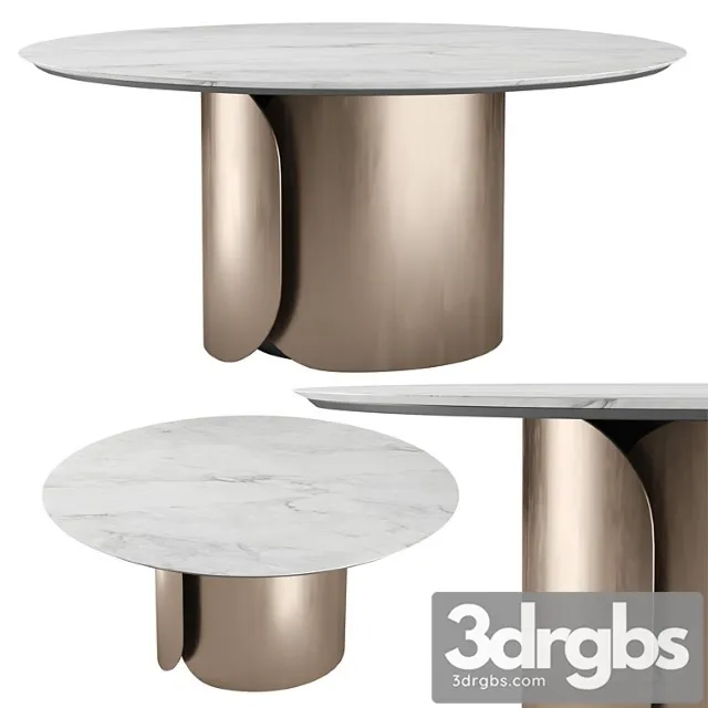 Olivia Stone Aral Round Dining Table 3D Model Download Olivia Stone Aral Round Dining Table 3D Model Download