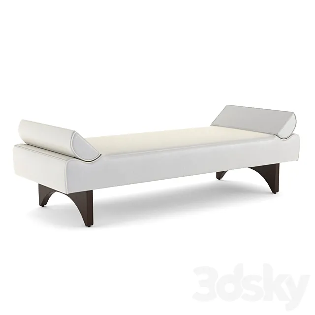 Olivya stone cybil bench 3D Model Olivya stone cybil bench 3D Model