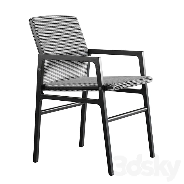 Olivya stone komo dining chair 3D Model
