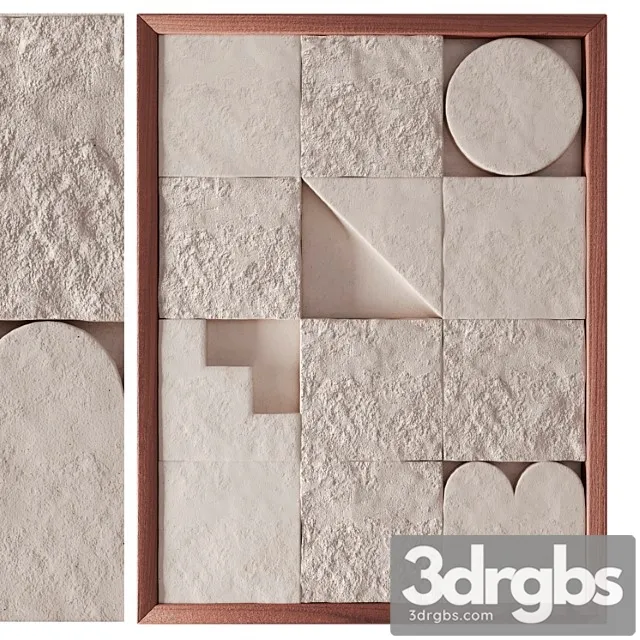 Olka – mosaic 1 sculptural wall art