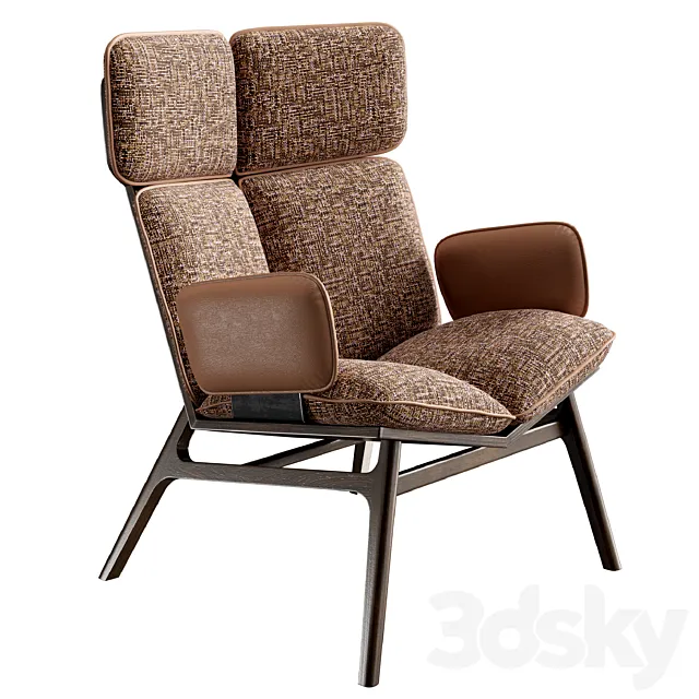 ?ollinet Poznan armchair 3DModel ?ollinet Poznan armchair 3DModel