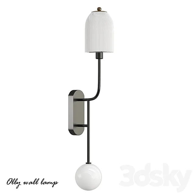 Olly_wall_lamp 3DModel Olly_wall_lamp 3DModel
