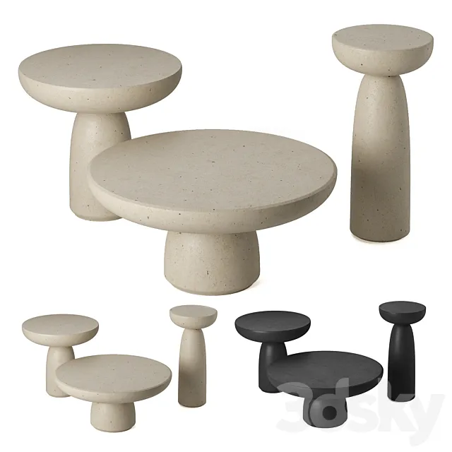 OLO table set. Mogg. 3D Model