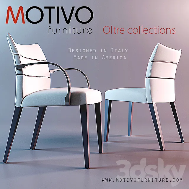 Oltre chair 3D Model Oltre chair 3D Model