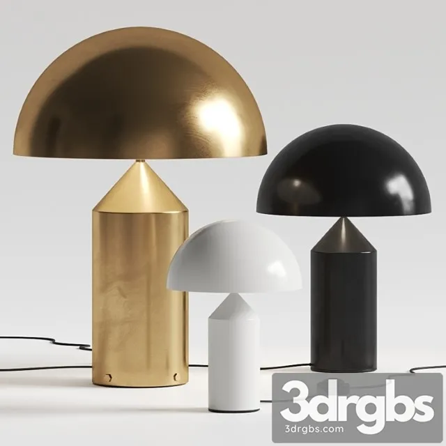 Oluce atollo table lamp Oluce atollo table lamp