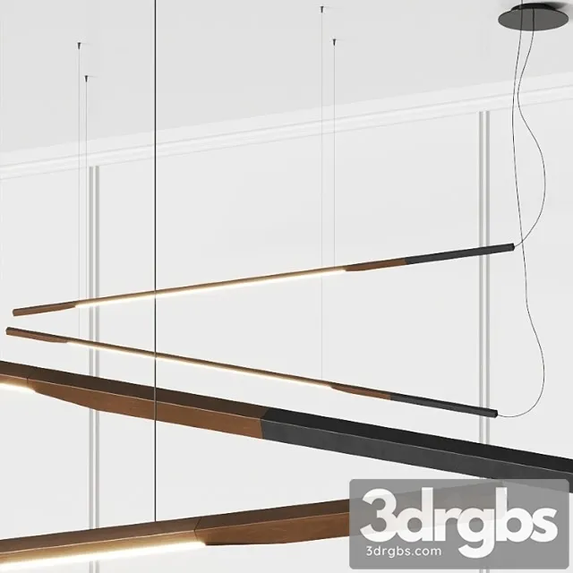 Oluce Ilo 487 Pendant Lamps 3D Model Download