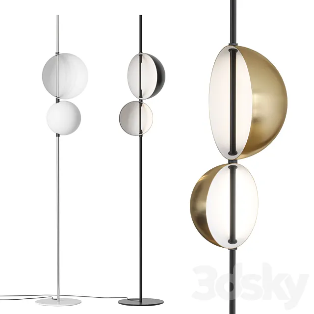 Oluce superluna 3D Model