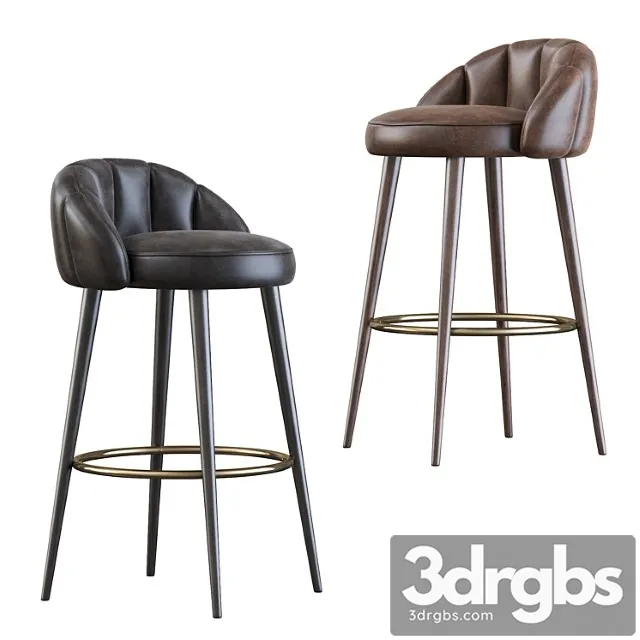Olympia Bar Stool 3 3D Model Download Olympia Bar Stool 3 3D Model Download