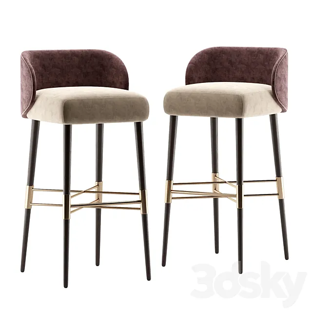 Olympia Bar Stool 3DModel