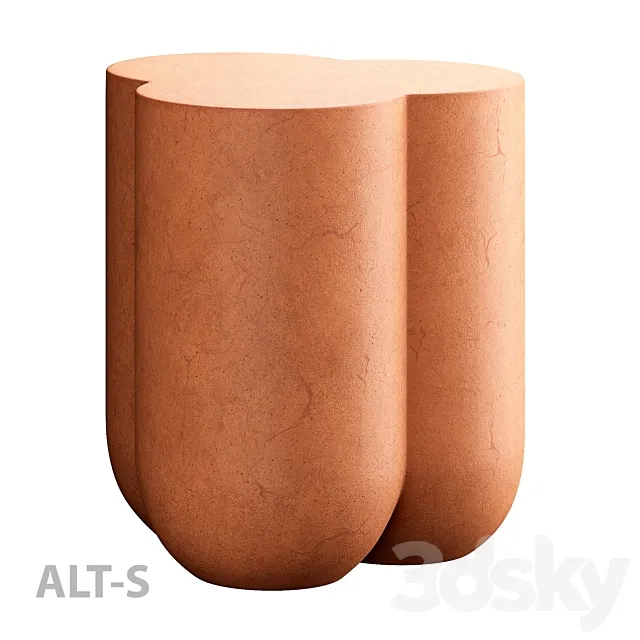 OM Alt-S Coffee Table CLOVER 3D Model OM Alt-S Coffee Table CLOVER 3D Model