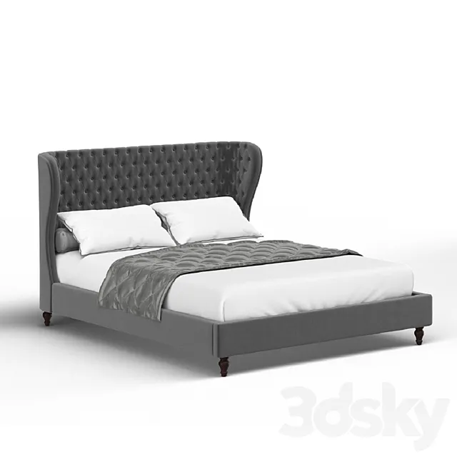 OM Andy Bed 3D Model OM Andy Bed 3D Model