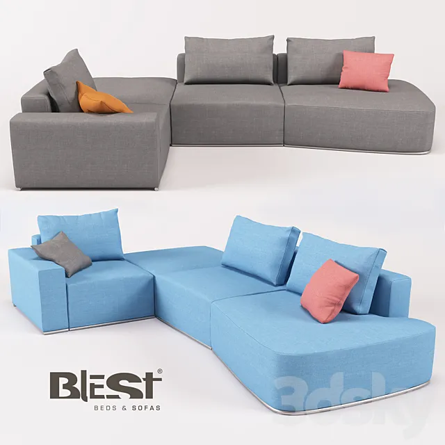 OM Blank modular BL_101 in the configuration BMR _ 1TM-K-1TMX _ TTML from the manufacturer Blest TM 3D Model