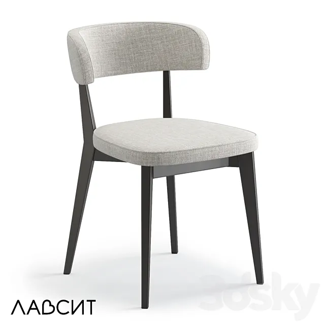 OM Chair Alex in modern style Lawsit 3D Model