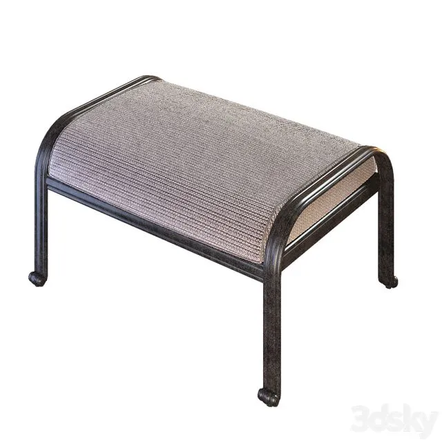 OM Classic Padded stool 3D Model OM Classic Padded stool 3D Model