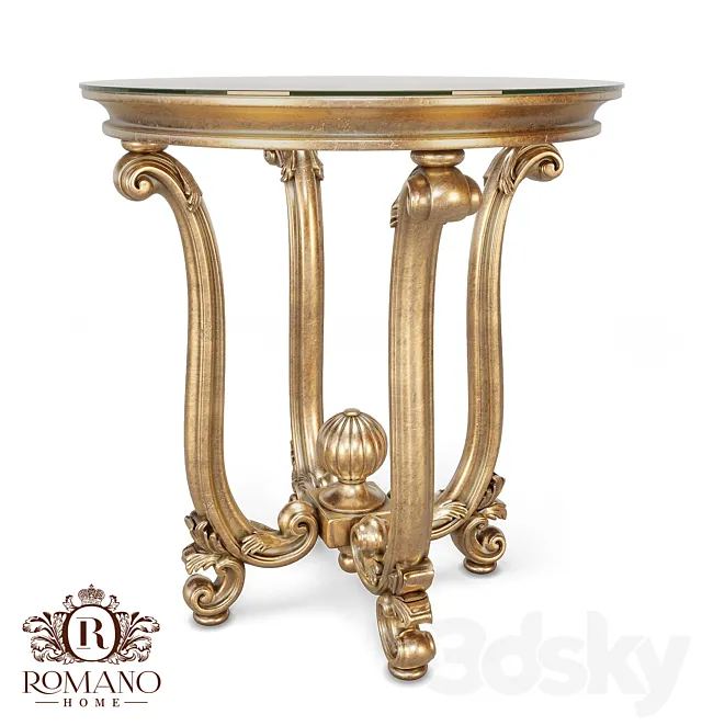 (OM) Coffee table Daniele Romano Home 3D Model (OM) Coffee table Daniele Romano Home 3D Model