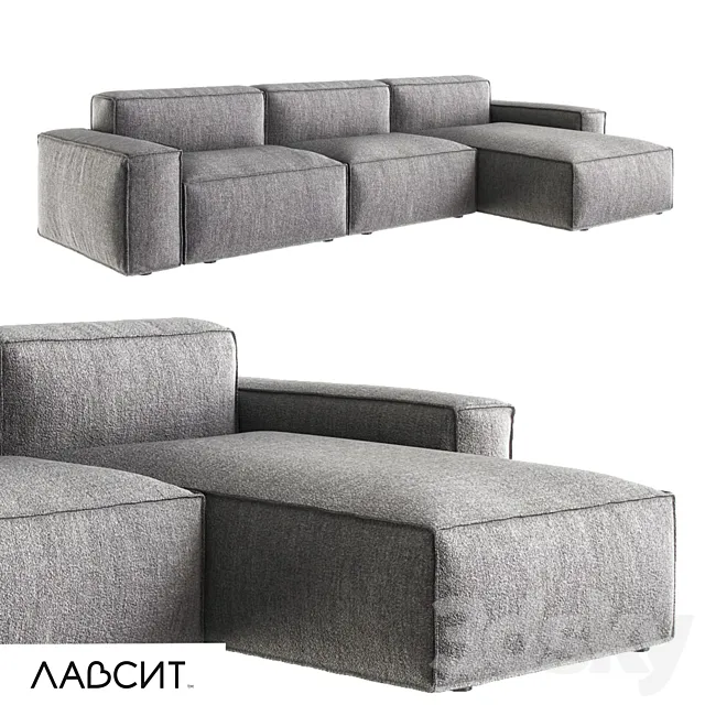 OM Corner sofa Davis 3D Model OM Corner sofa Davis 3D Model