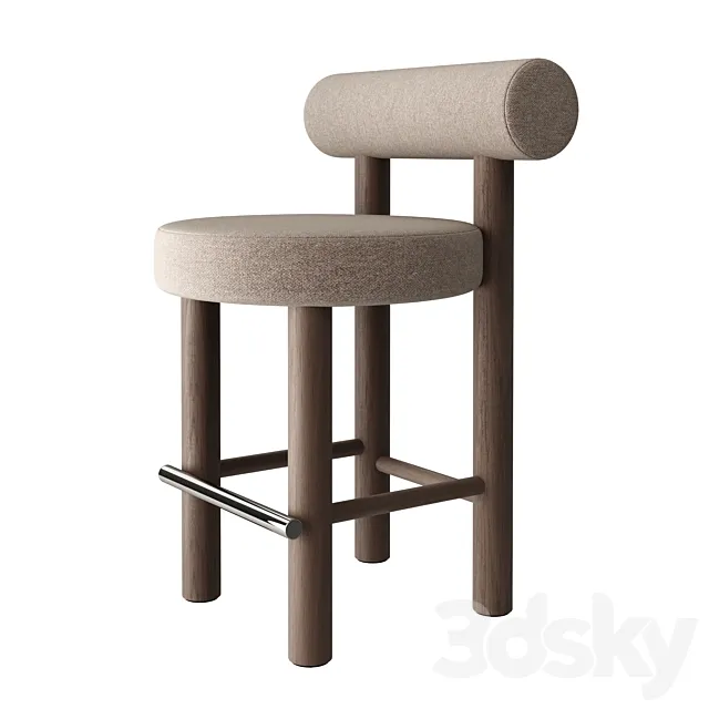 (OM) Counter Chair Gropius CS2 3D Model