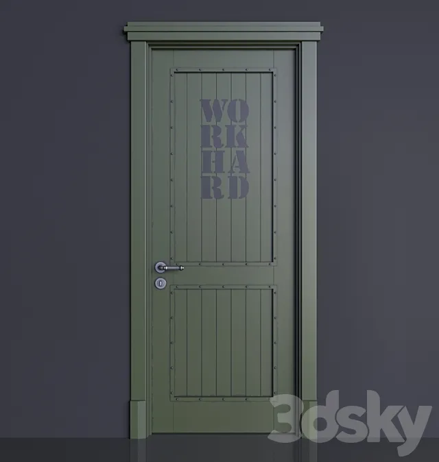 OM Door TRAIN 4 3D Model