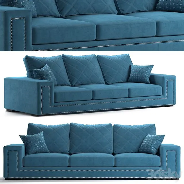 OM estelio Longi sofa 3D Model OM estelio Longi sofa 3D Model