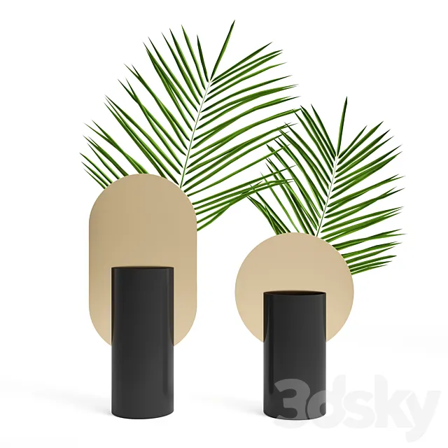 (OM) Genke and Malevich vases by NOOM 3D Model