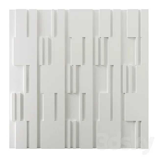 OM Gypsum 3d panel “Cepheus” 3D Model