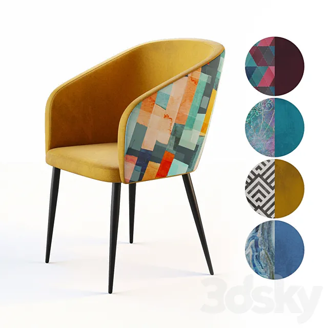 OM Interior chair – Milan 3D Model OM Interior chair – Milan 3D Model