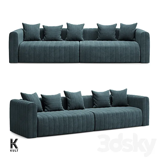 OM KULT-HOME sofa BARDI 15.38 3DModel OM KULT-HOME sofa BARDI 15.38 3DModel