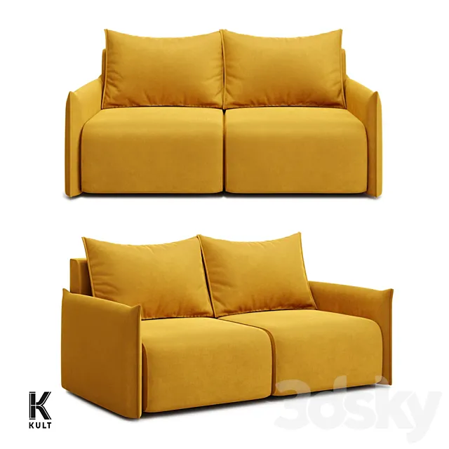 OM KULT-HOME sofa Floris 09.33 3D Model
