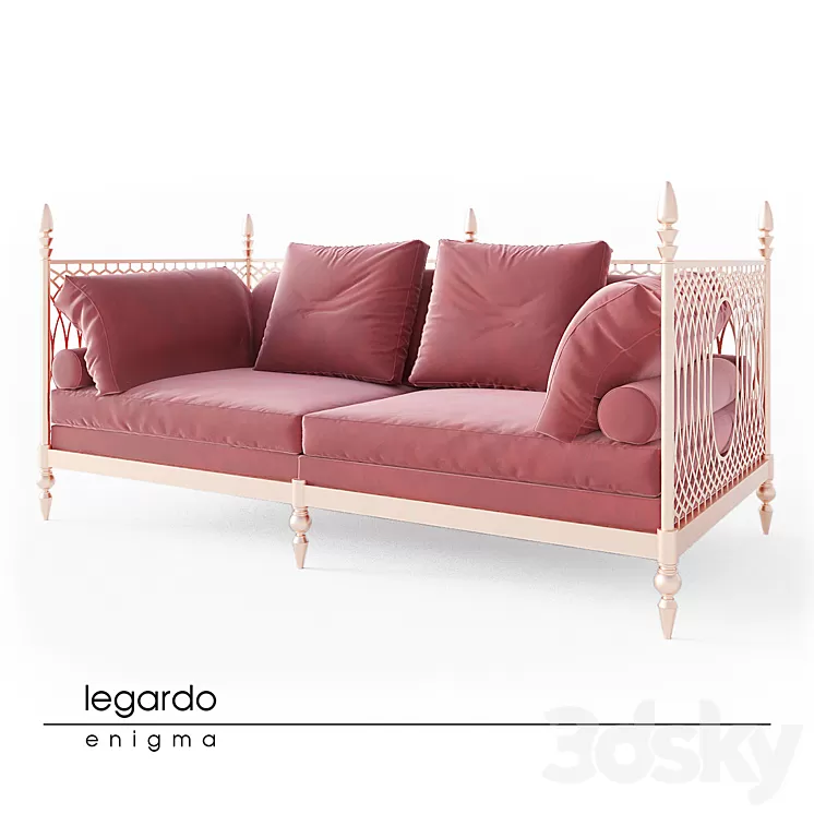(OM) Legardo Enigma sofa 3D Model (OM) Legardo Enigma sofa 3D Model