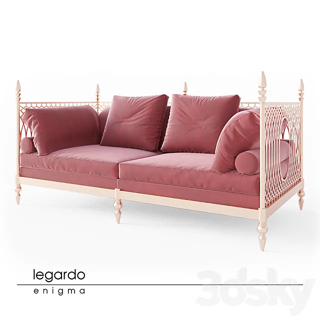(OM) Legardo Enigma sofa 3DModel (OM) Legardo Enigma sofa 3DModel