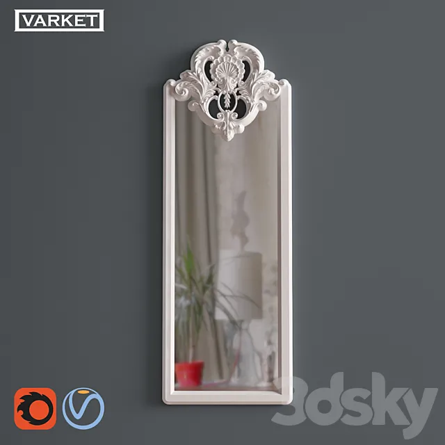 OM Mirror Varket Corona №1 3D Model