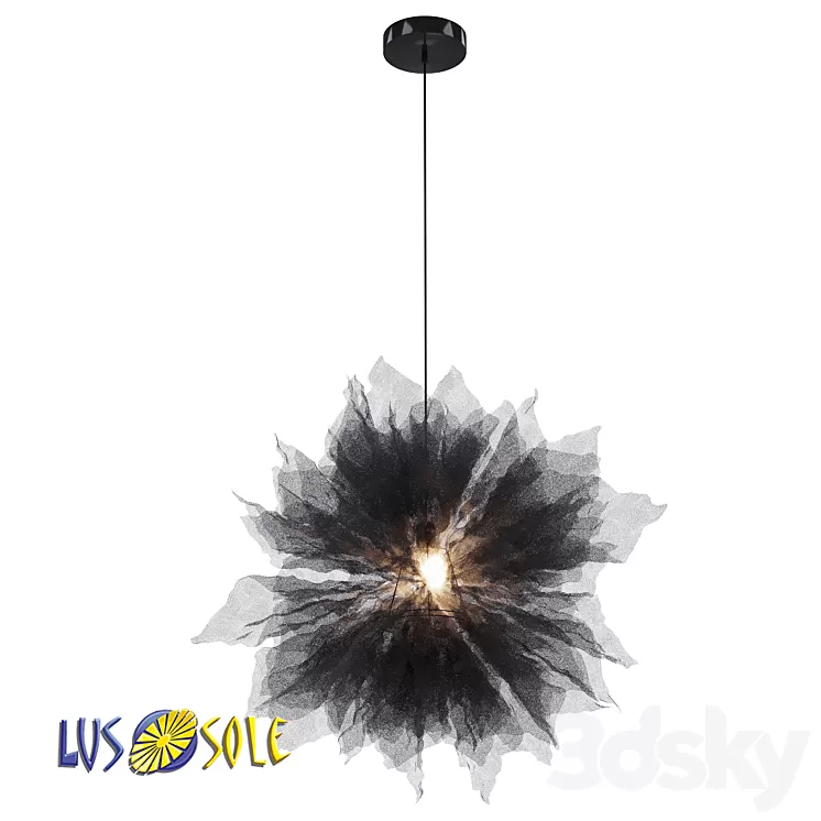 OM Pendant lamp Lussole GRLSP-8728 3D Model OM Pendant lamp Lussole GRLSP-8728 3D Model