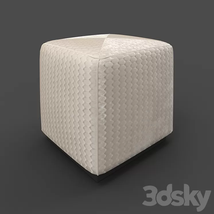 OM Pouf Fratelli Barri FORLI 3D Model OM Pouf Fratelli Barri FORLI 3D Model