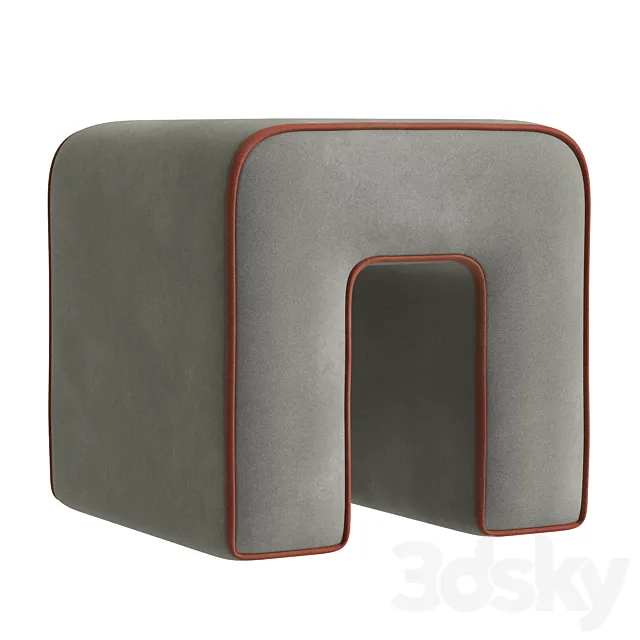 OM Pouffe Yappy 3D Model OM Pouffe Yappy 3D Model