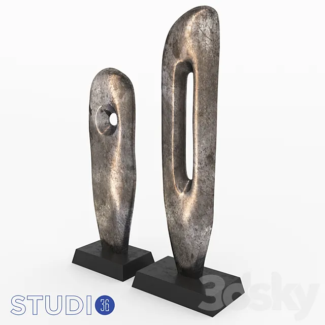 OM Sculptures Dialma Brown DB006327 and DB006328 from STUDIO36SHOP.RU 3D Model OM Sculptures Dialma Brown DB006327 and DB006328 from STUDIO36SHOP.RU 3D Model