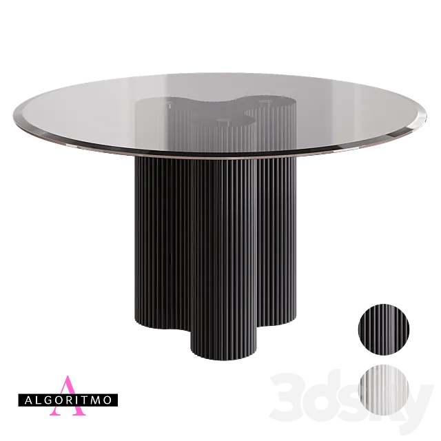 OM Series of dining tables ALGORITMO-2212 Algoritmo Home 3D Model