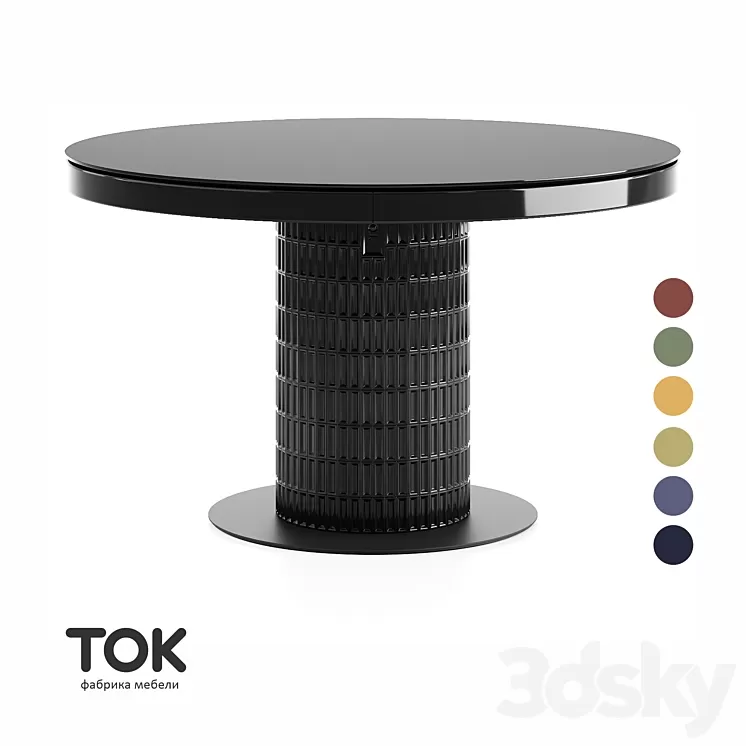 “(OM) Series of Tables “”Clinker F P25″” Fixed Tok Furniture” 3D Model