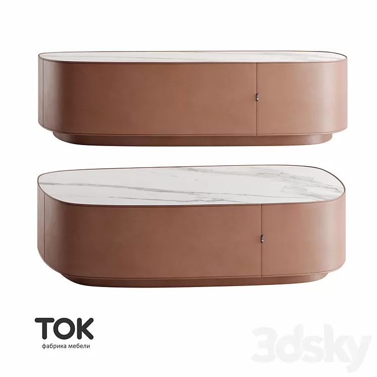 “OM Series of Tables “”Glyba”” Tok Furniture” 3D Model
