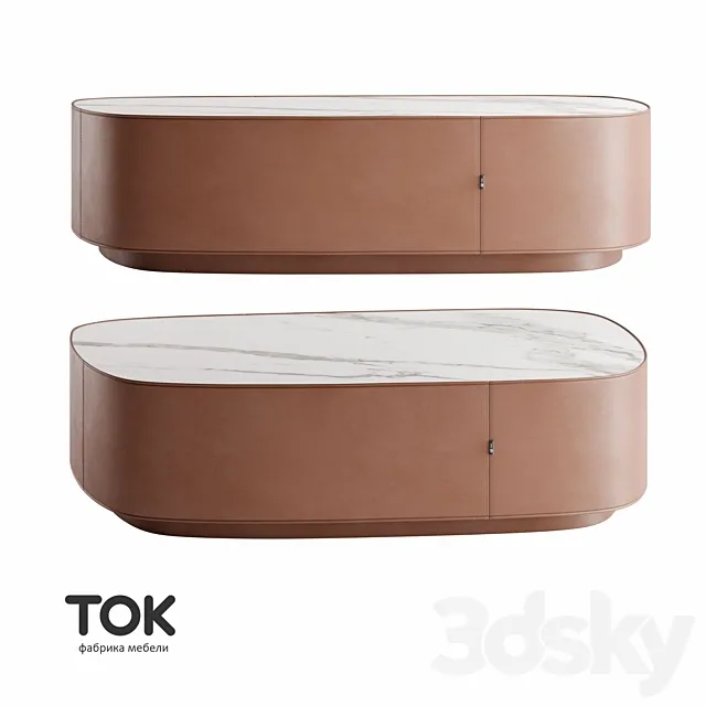 OM Series of Tables “Glyba” Tok Furniture 3DModel
